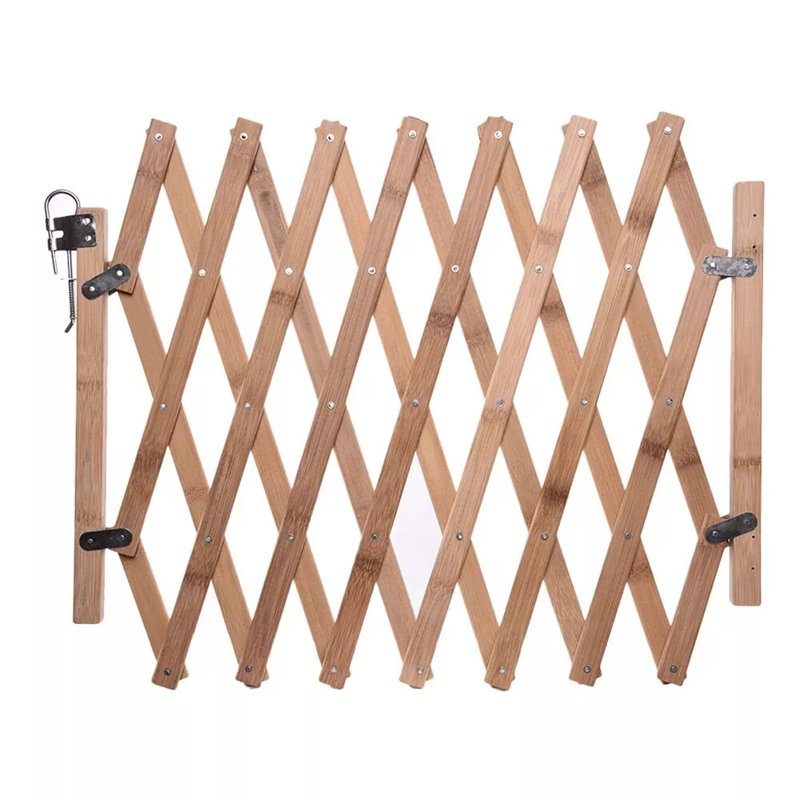 Clôture extensible en bois pour chien