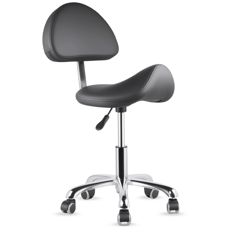 Adjustable Height Ergonomic Stool Wheels