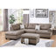 Canapé modulaire réversible avec repose-pieds 107 po Krout-1745539089
