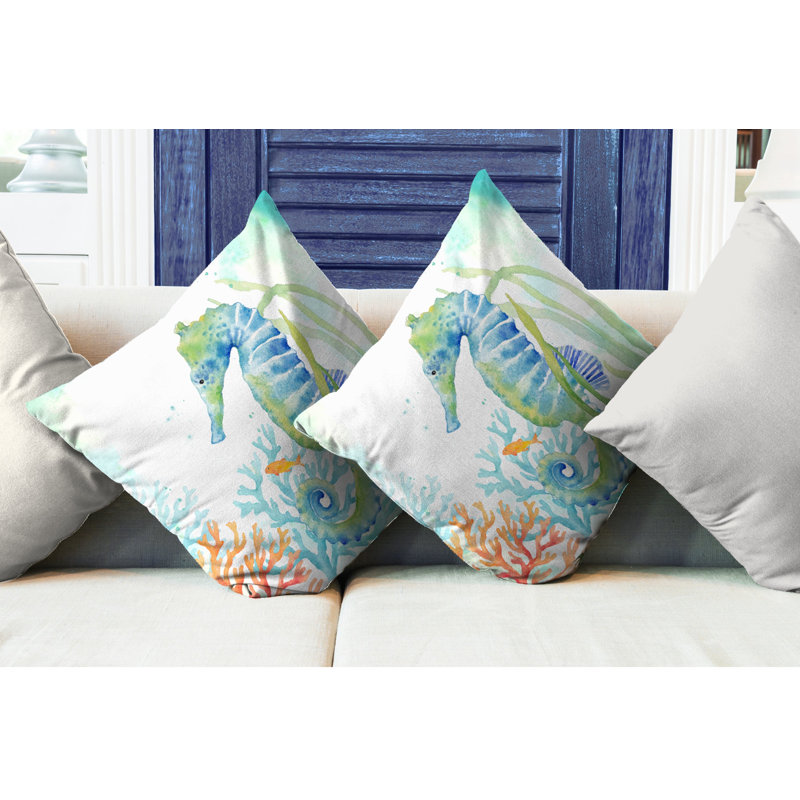 Coussin décoratif Laural Home Sea Life