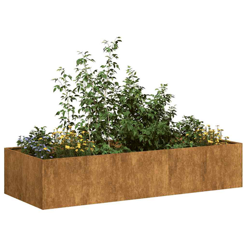 Grand pot à fleurs vidaXL, H 15,7 po x l 78,7 po x P 31,5 po