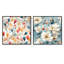 Crossen - Ensemble de 2 collages carrés abstraits-101846822-101846823