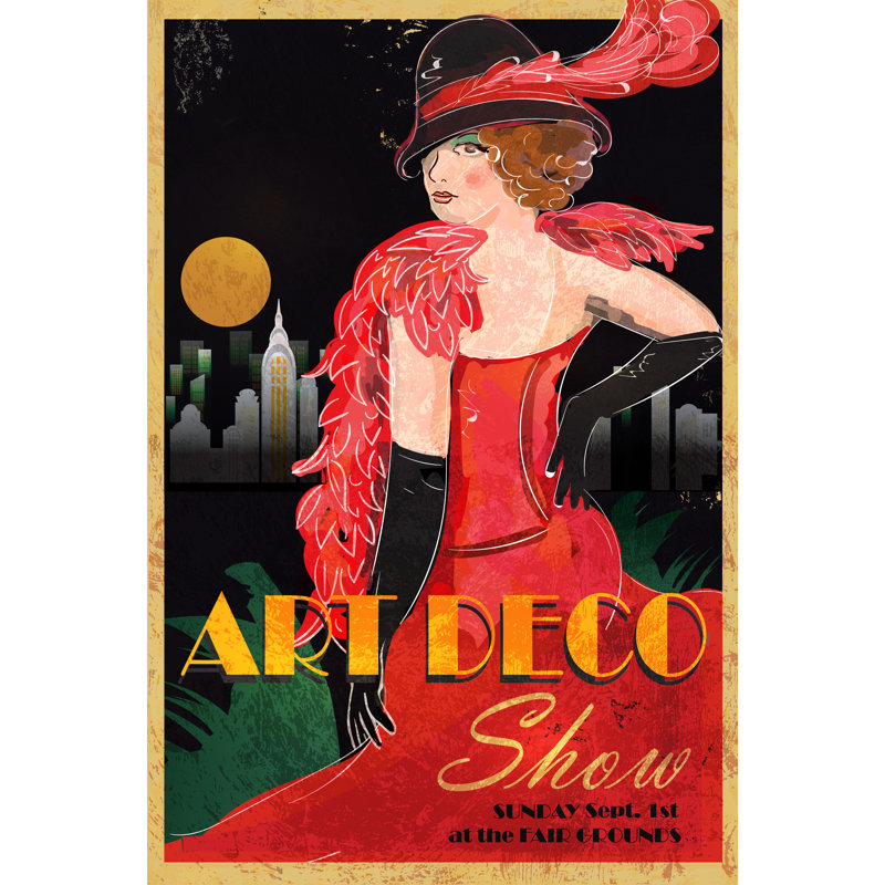 Vintage Advertisement Poster by JDawnInk - Wrapped Canvas Print, 46cm H x 30cm W