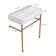 Mocoloo 16.3'' Ceramic Rectangular Bathroom Sink with Overflow