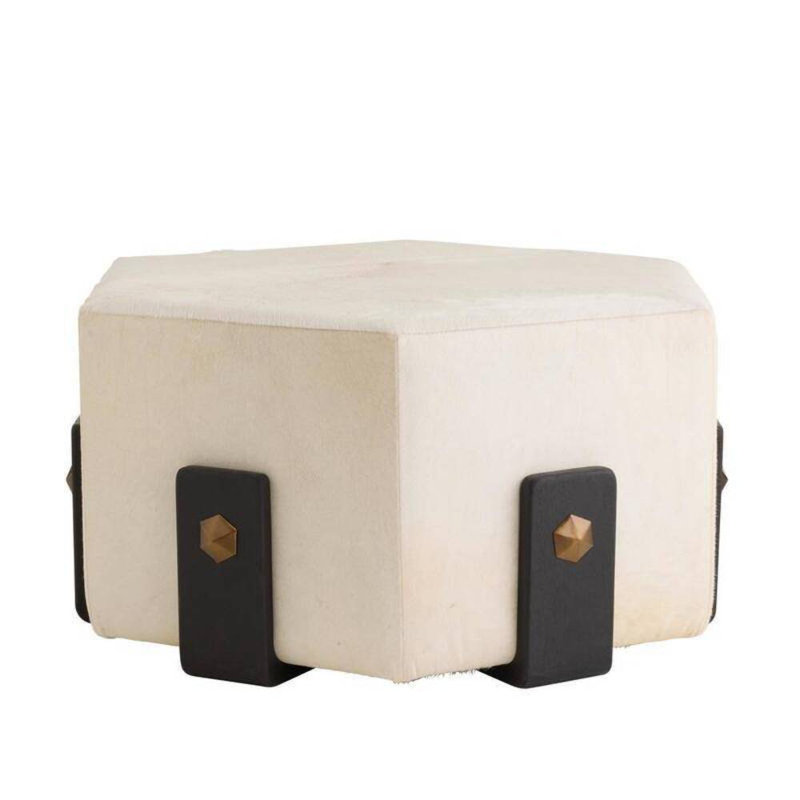Ivonne Hexagon Ottoman