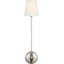 Vendome 26" Single Sconce with Linen Shade-1686512223