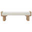 Iryna Boucle And Wood Bench-1362068212