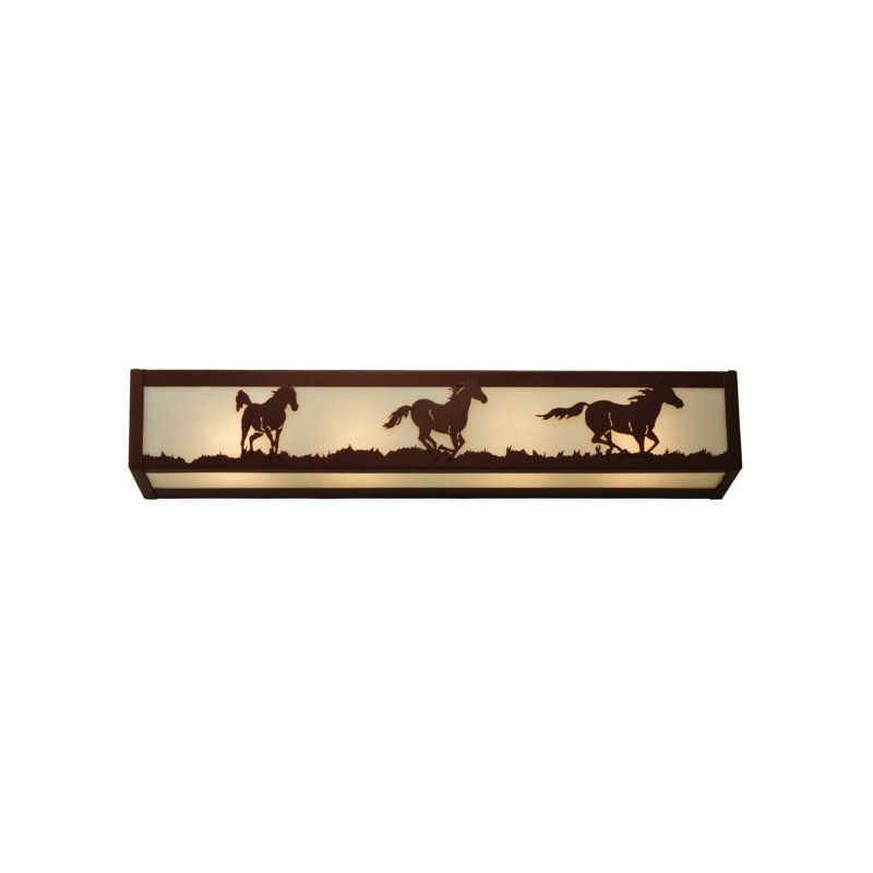 Rustic Lodge 4 - Light Bath Bar