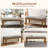 Isaura Polyester Upholstered Bench-2090126893