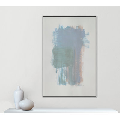 Breighden Powder Room Collection Power Room Wash II Framed On Canvas by Filippo Ioco For Print
