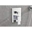 Robinet de salle de bain - Tête de douche en laiton blanc avec tuyau American Standard
