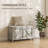 Storage Chest, Farmhouse Lift Top Box Organizer With Safety Hinge, For Bedroom, Entryway, Living Room, Gray Wood Grain