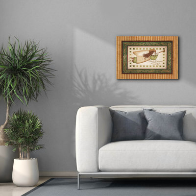 «Angel with Trumpet» par Linda Spivey, estampe numérique sur toile