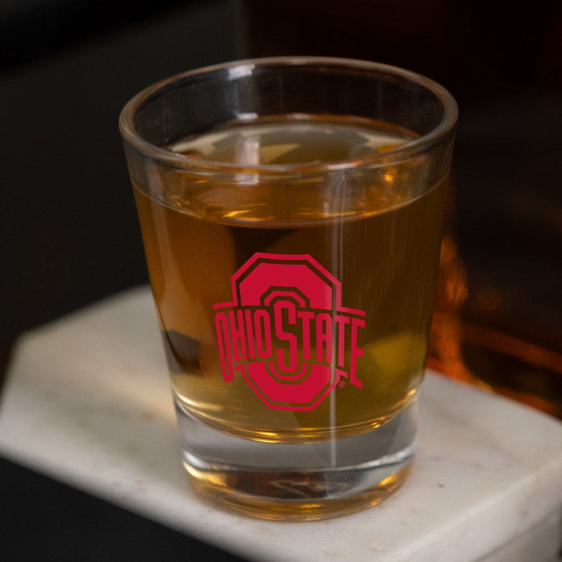 Ohio State 2oz Gameday Shot Glass