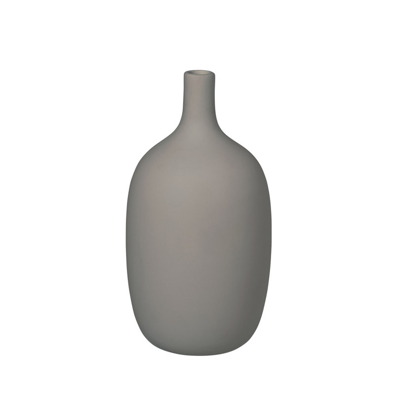 CEOLA Ceramic Table Vase 8.3'', Satellite Taupe
