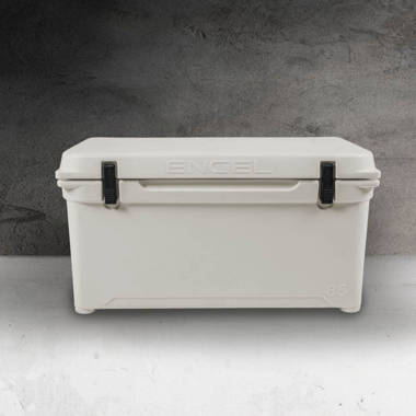 Xspec 45 Quart Towable Roto Molded Ice Chest Outdoor Cooler with