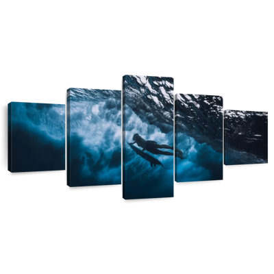 Surfer Dive