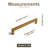 Distressed Sturdy Furniture Bar Pull Multipack-91993172-106891916