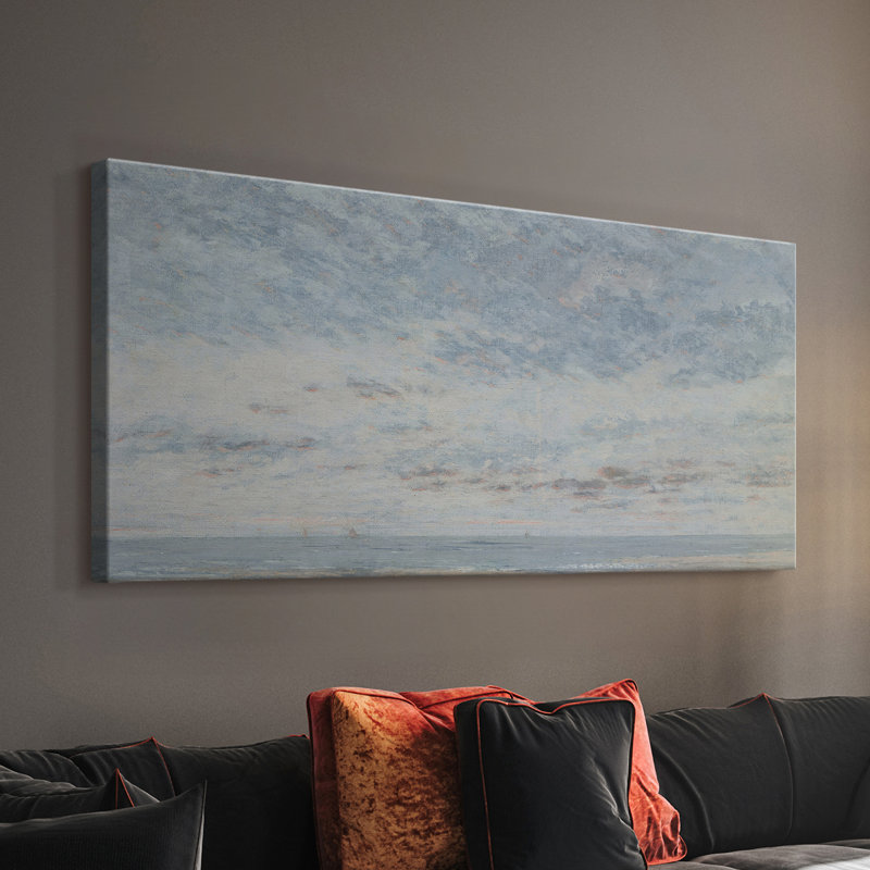 Série paysage - CMxxix - Toile tendue avec châssis - Prêt à accrocher, H 16 po x l 32 po