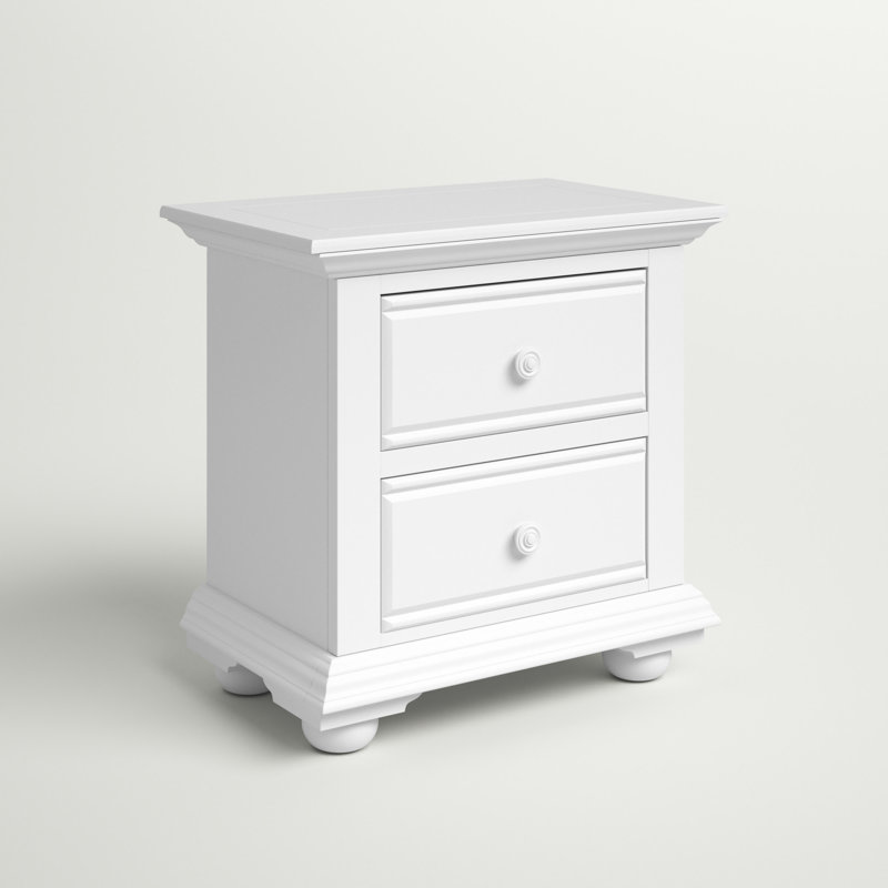 Menahan Morpeth 2 - Drawer Nightstand, White
