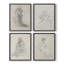 "Croquis rétro Lxxiv", 4 pièces sur papier-1533929268-1533929271