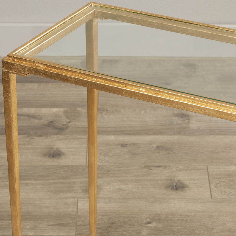 Oxendine Glass Top Single Coffee Table