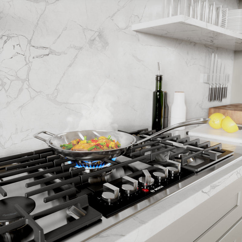 Benchmark,36' Gas Cooktop,5 Burner,SS