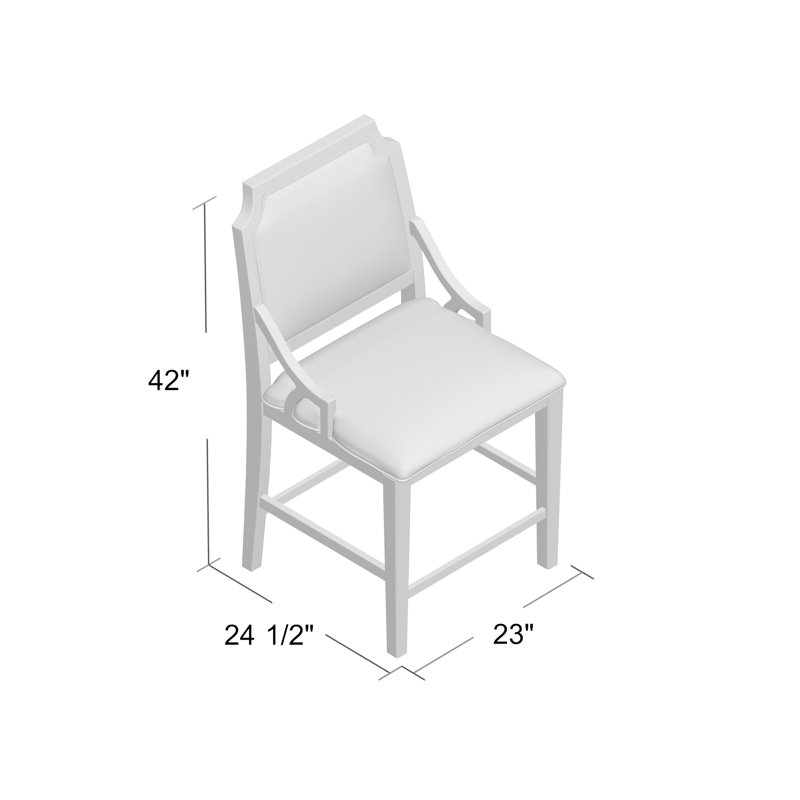 Halpern Upholstered Counter Stool