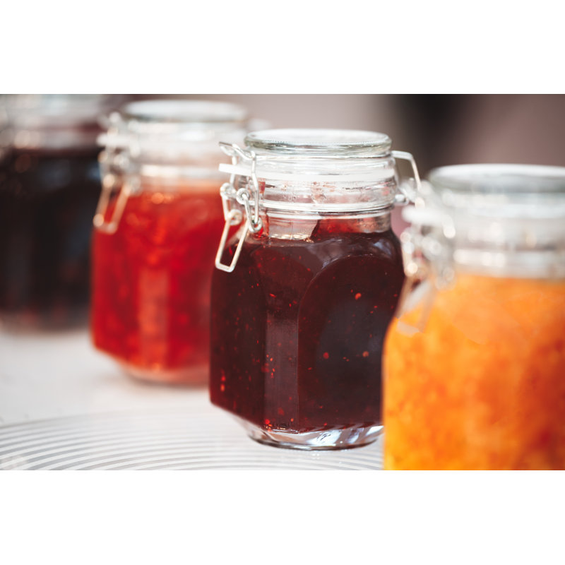 Glass Jars - Wrapped Canvas Print, 61cm H x 91cm W x 3.8cm D