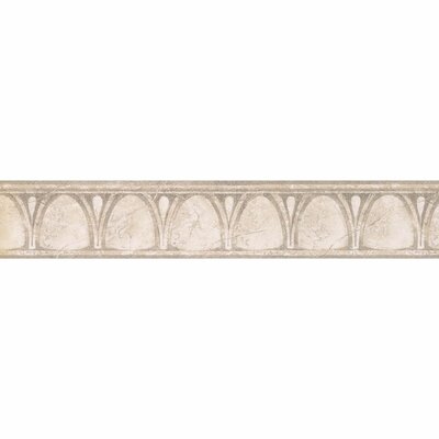 Elianna Glass 15' L x 4"" W Wallpaper Border -  Fleur De Lis Living, 77E4DD69DBB44A48A98722E25ECCCBB3