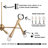 Moli Dimmable Sputnik Modern Linear Chandelier-1505360609-1505360608