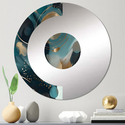 Greyso - Miroir mural demi-cercle