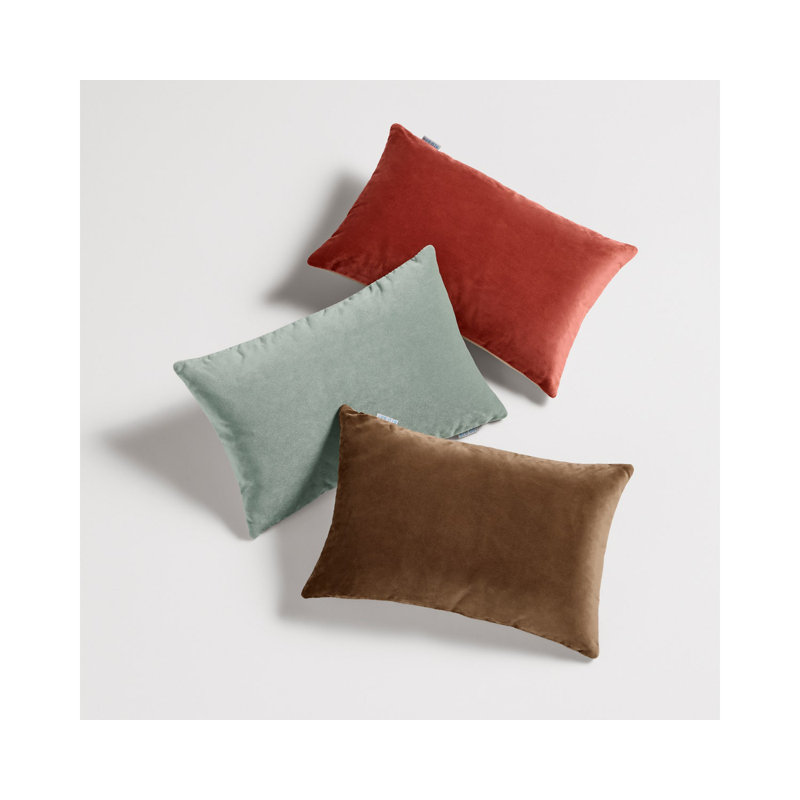 Signal Lumbar Pillow Cover & Insert, Rectangle 13"H x 30"W, Breezy Blue