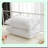 Pure Cotton Ruffle Queen Pillow Shams - Set of 2 | White Ruffled Pillowcases Covers for 30"x20" Pillows | Soft & Stylish Bedding Accessories