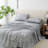 Microfiber Floral Sheet Set-92076761-92076764