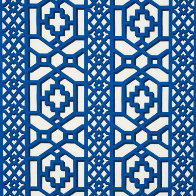 Zanzibar Trellis Matte Fabric