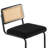 Krystalin Velvet Upholstered Cane Back Stool-1550285525-1550285524-1550285526