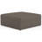 Denecia 45" Wide Square Geometric Cocktail Ottoman