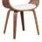 Baumgartner 18.1'' H Polyurethane Upholstered Walnut Armchair-33416471