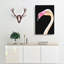 A Pink Flamingo - Wrapped Canvas-56641257