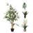 Multi-Size Bamboo Tree Faux Plant Combo (Set of 4)