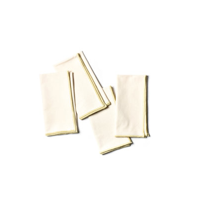 Color Block 4 Piece Cotton Napkin Set