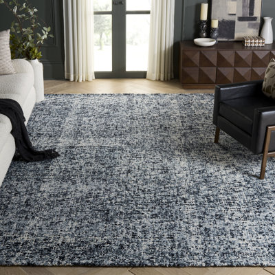 Tapis abstrait en laine / coton touffeté à la main Gelissa