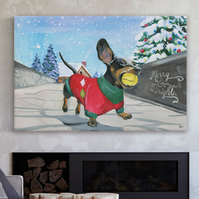 I'm Winter Ready by Eyre Tarney - Wrapped Canvas Painting