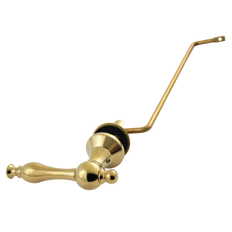 Kingston Brass Naples Side Mount Toilet Tank Lever, Polished Brass