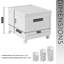 Boîtes de rangement portatives, pliables, empilables et pliables de 2 avec couvercles et 10 dossiers suspendus, rangement en plastique pour la maison ou le bureau, couvercles sécurisés, 20 dossiers pratiques, classement 2, documents, livres, artisanat