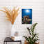 Sunlit Coral Reef Colorful Tranquil Vibrant Fish Nature Ocean Wall Art Print 1 Piece Wrapped Canvas Wall Art-937435549