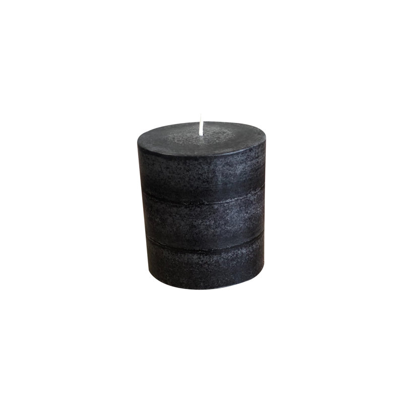 Fresh Scent Scented Pillar Candle, 3" H x 3" W x 3" D