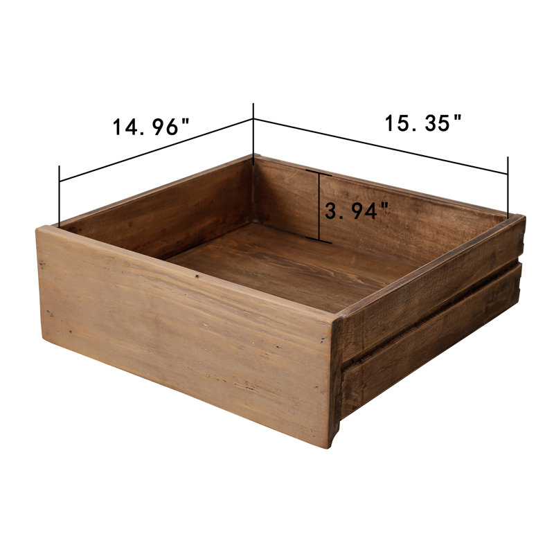 Capri 81.5'' W Solid Wood Console Table
