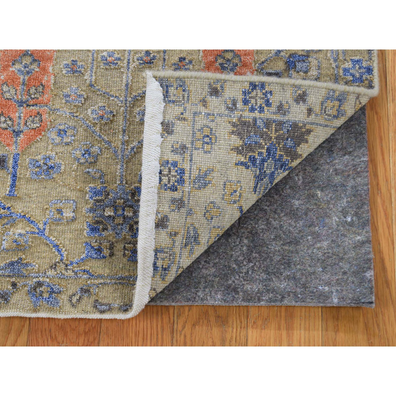 Coussin tapis anti-dérapant de haute qualité (0,375" ) Mooreland, Rond 4 pi